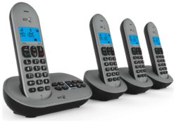 BT - 3580 - Cordless Telephone & Answer Machine - Quad